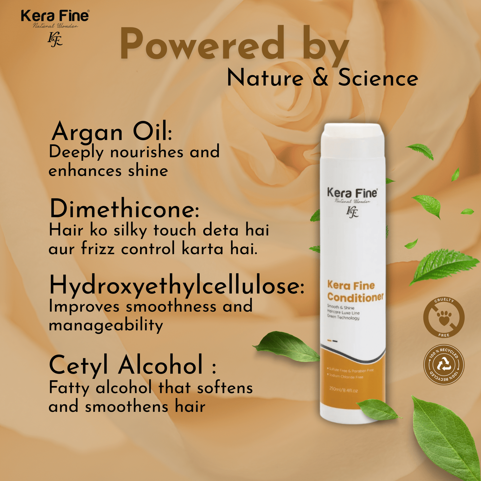 KERA FINE SMOOTH & SHINE HAIR CONDITIONER 9 KERA FINE SMOOTH & SHINE HAIR CONDITIONER - Image 6