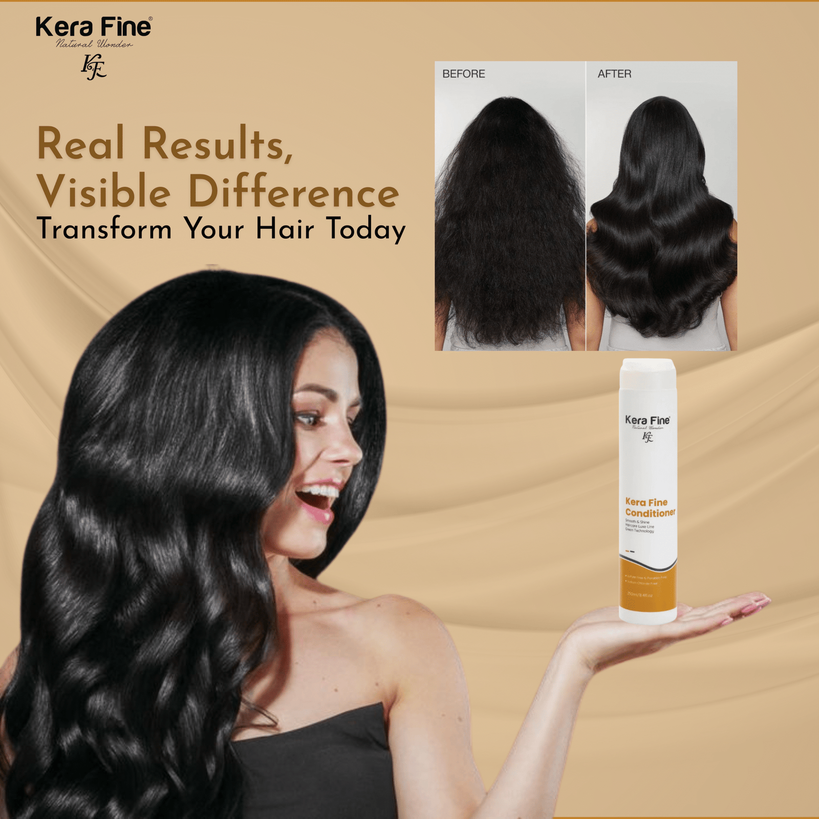 KERA FINE SMOOTH & SHINE HAIR CONDITIONER 10 KERA FINE SMOOTH & SHINE HAIR CONDITIONER - Image 7