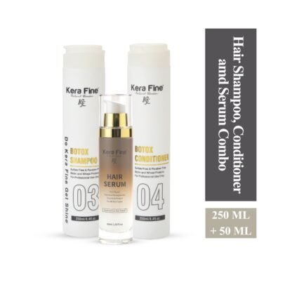 Botox Hair Shampoo, Conditioner and Serum Combo
