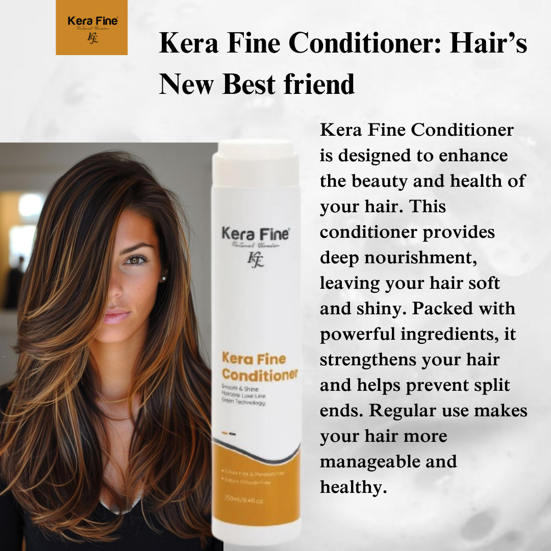 KERA FINE SMOOTH & SHINE HAIR CONDITIONER 7 KERA FINE SMOOTH & SHINE HAIR CONDITIONER - Image 4