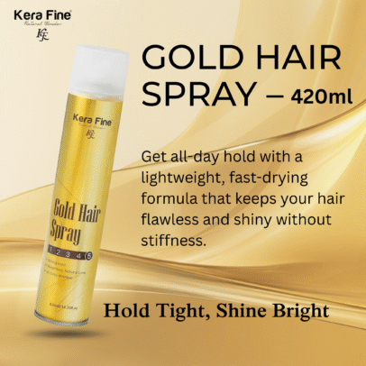 GOLD HAIR SPRAY