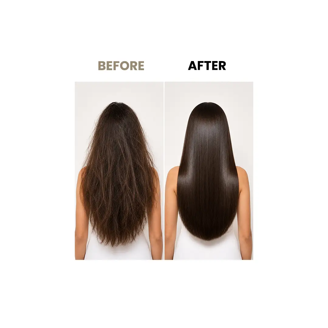 KERA FINE Smoothing Cream Step-1 & Step-2 8 KERA FINE Smoothing Cream Step-1 & Step-2 Before & After