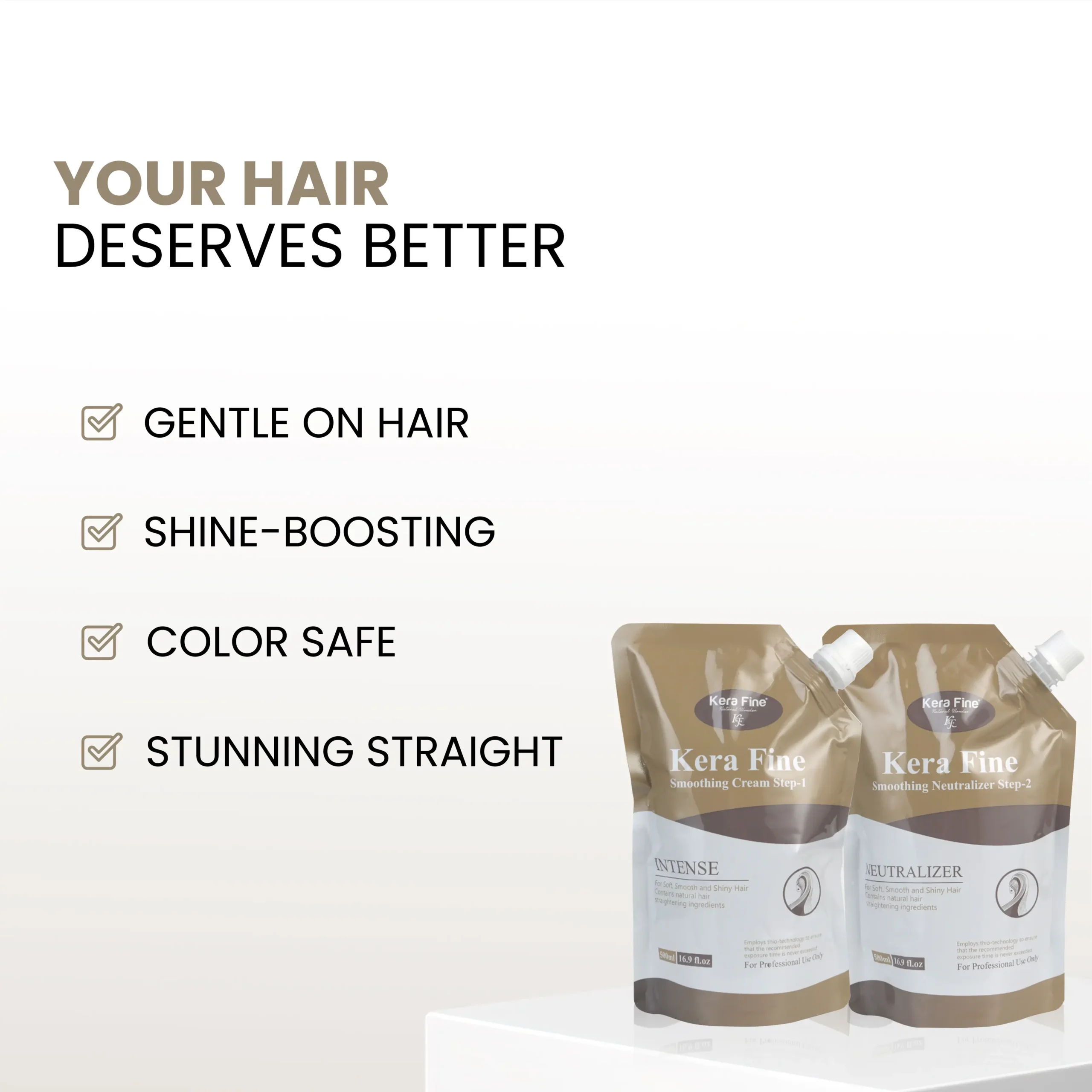 KERA FINE Smoothing Cream Step-1 & Step-2 7 KERA FINE Smoothing Cream Step-1 & Step-2 Benefits
