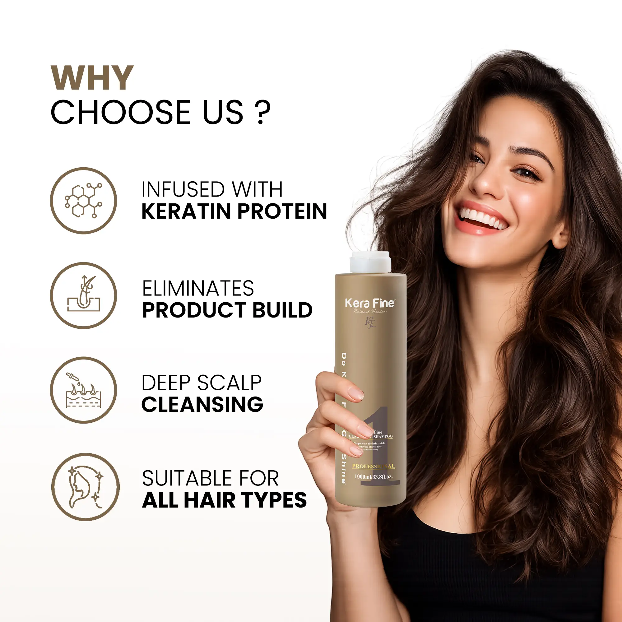 KERA FINE CLARIFYING SHAMPOO (1000 ML) 8 Kera Fine Clarifying Shampoo Benefits