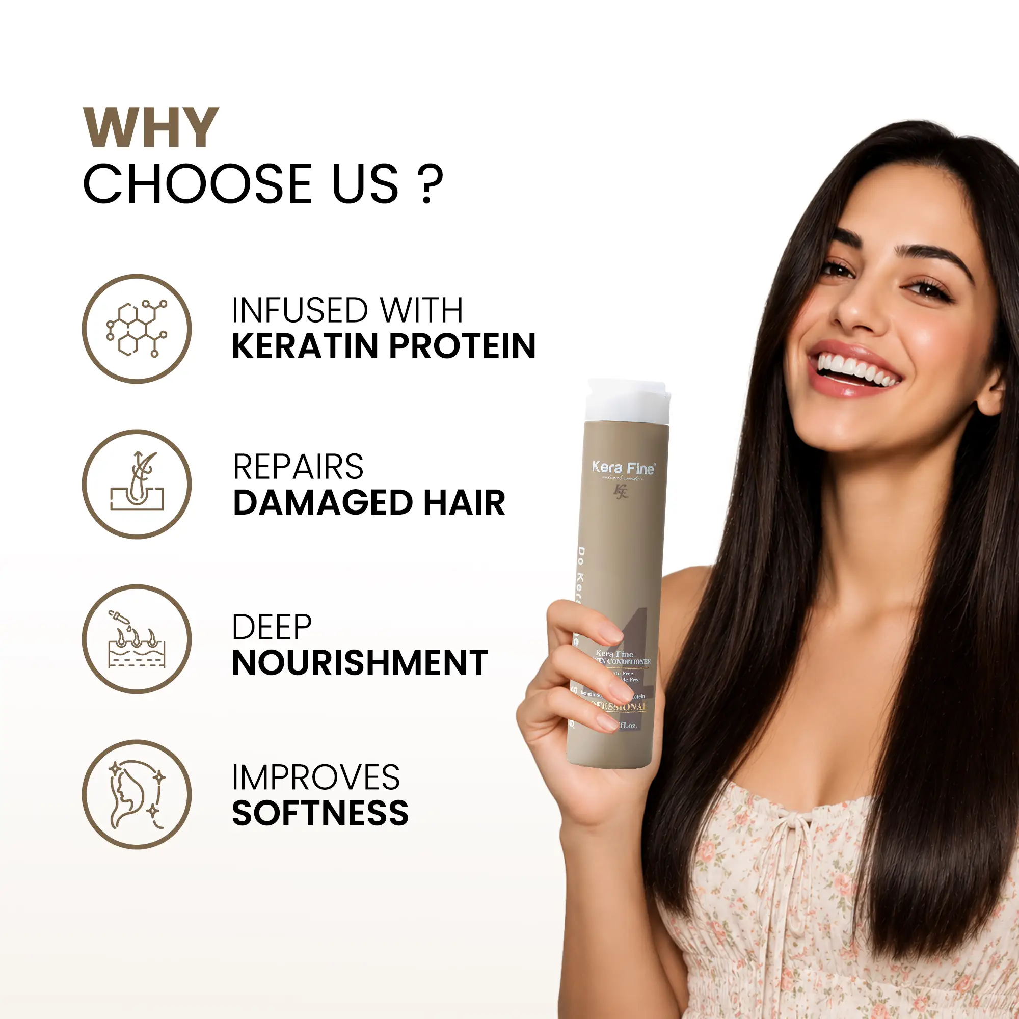KERA FINE KERATIN HAIR CONDITIONER (250 ML) 8 Kera Fine Keratin Conditioner Benefits