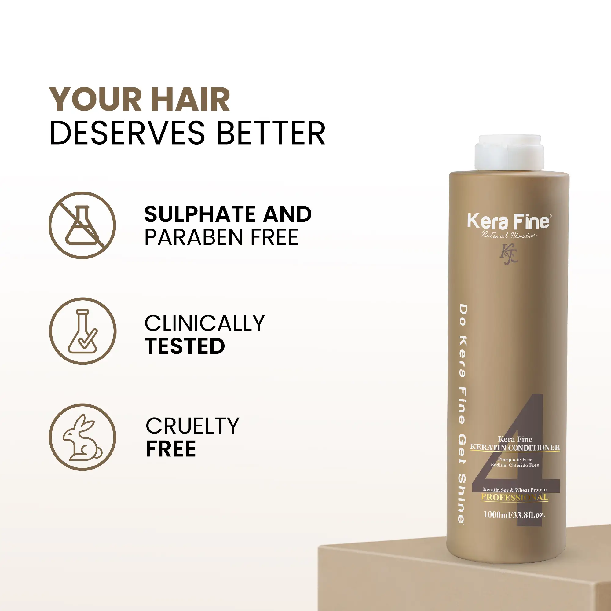 KERA FINE KERATIN HAIR CONDITIONER (1000 ML) 9 Kera Fine Keratin Conditioner Features