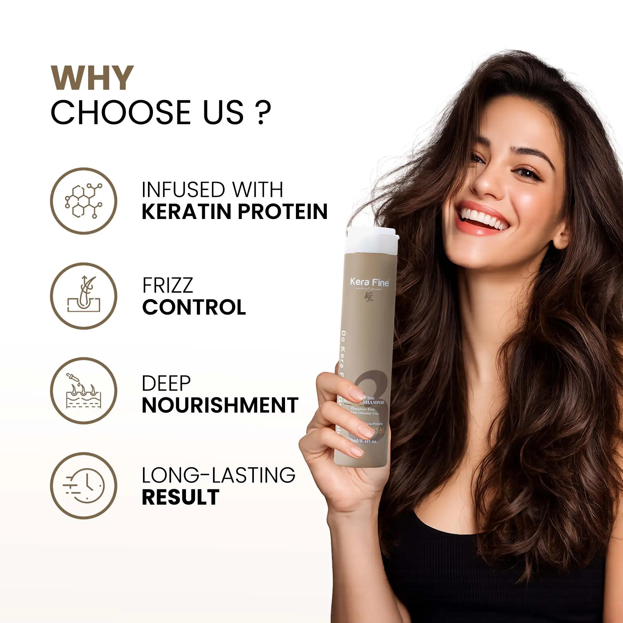 KERA FINE KERATIN SHAMPOO (250 ML) 6 Kera Fine Keratin Shampoo Benefits