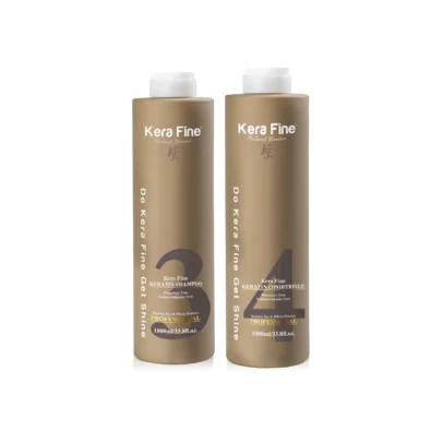Kera Fine Keratin Shampoo and Conditioner Combo