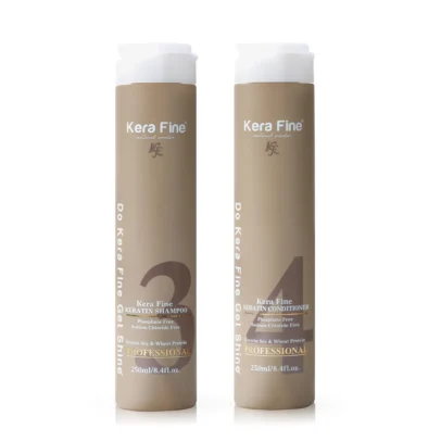 Kera Fine Keratin Shampoo and Conditioner Combo