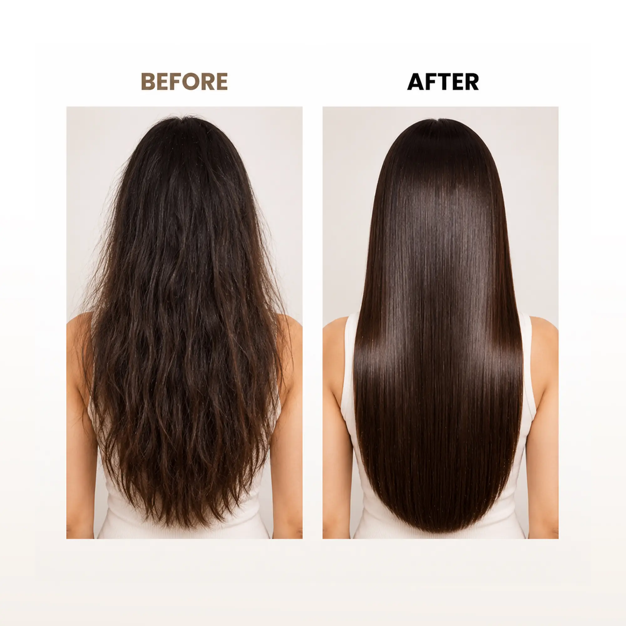 KERAFINE KERATIN TREATMENT (250 ml) 7 Kera Fine Keratin Treatment Before After