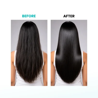 Kera Fine Vita Fusion Hair Serum Before & After