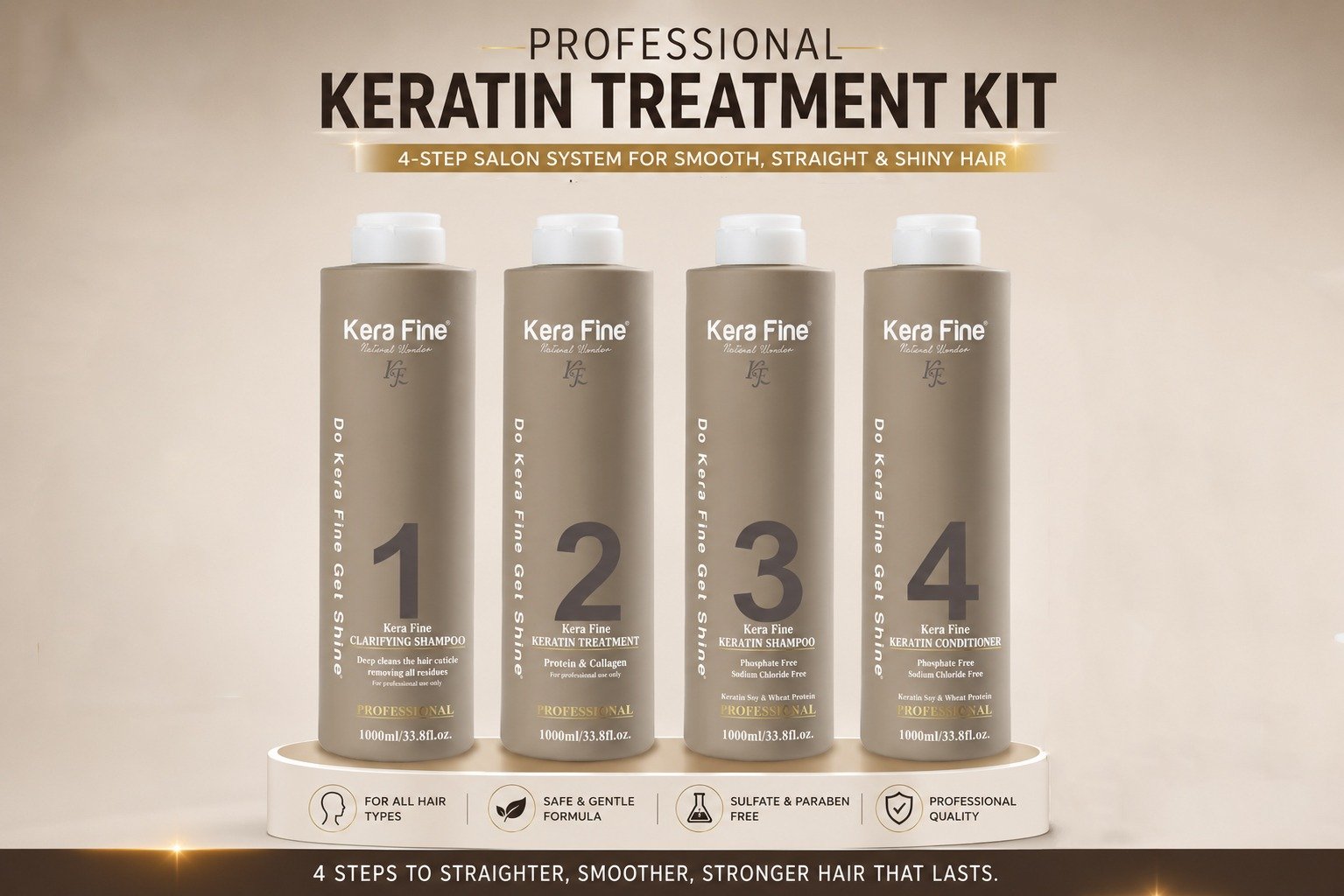 Professional Keratin Treatment Kit
