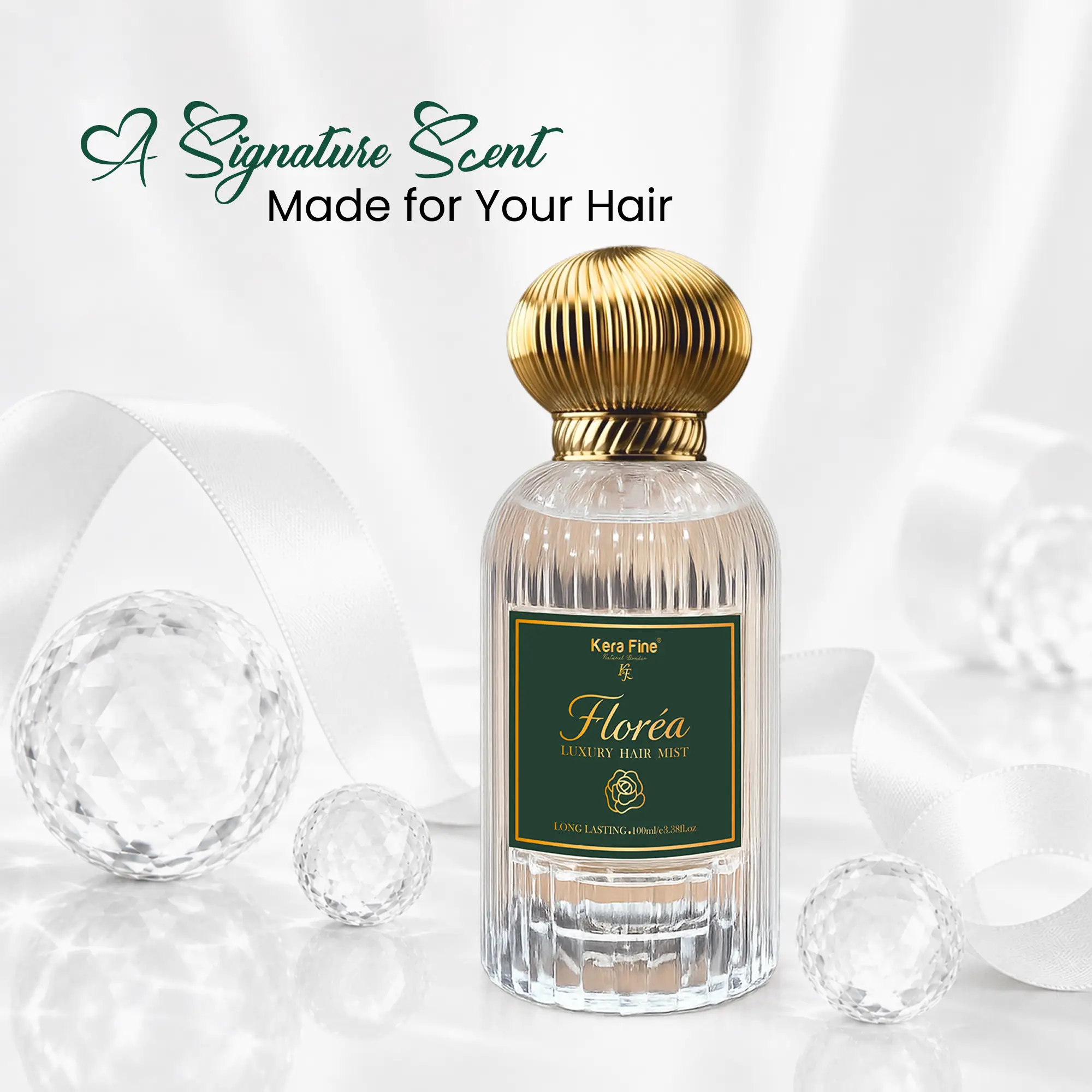 Florea Luxury Hair Mist – Luxury Fragrance, Hydration & Shine in Every Spray 10 Florea Hair Mist Design