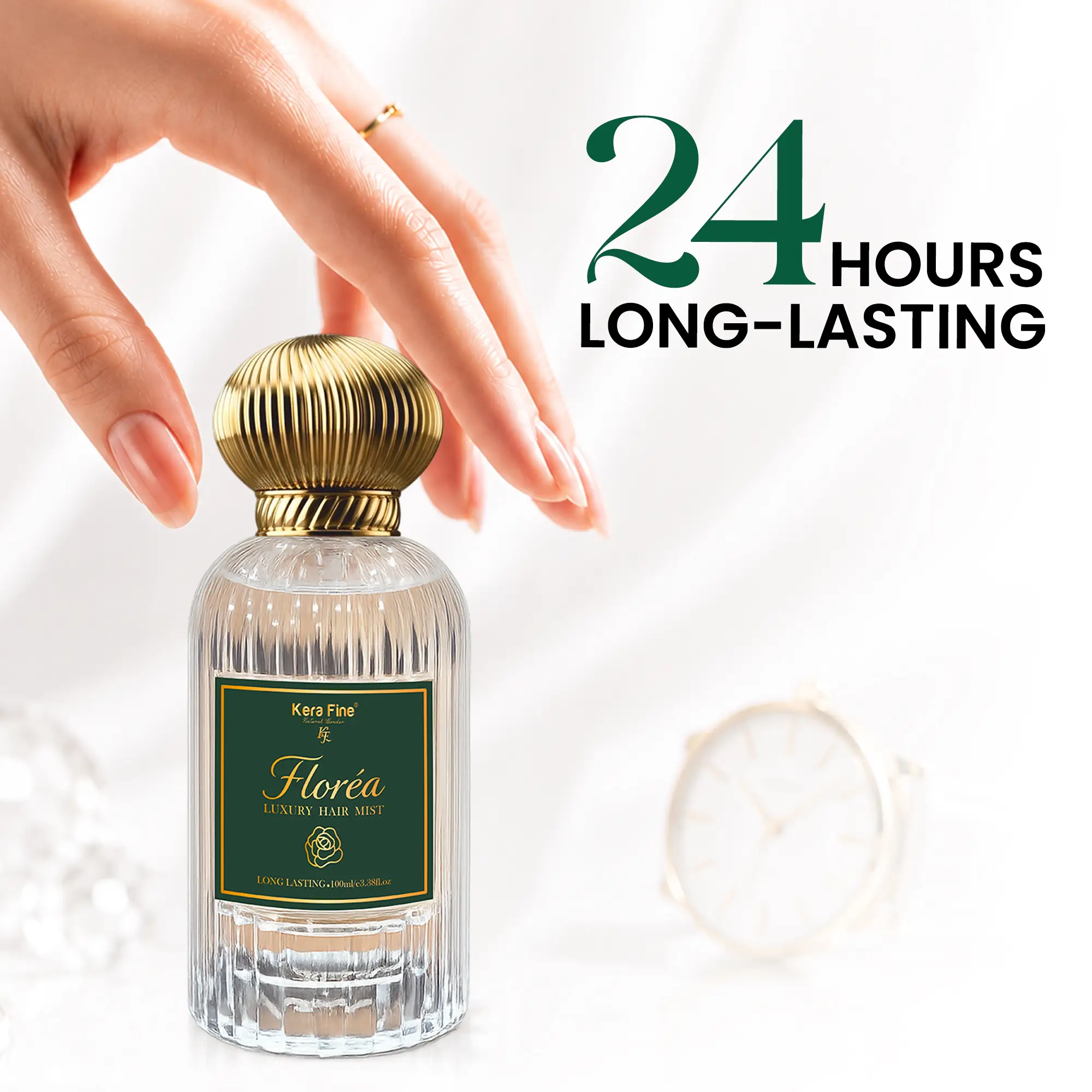 Florea Luxury Hair Mist – Luxury Fragrance, Hydration & Shine in Every Spray 8 Florea Hair Mist Freshness