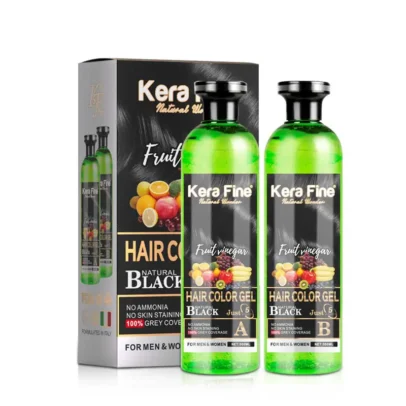 Black Hair Color Gel