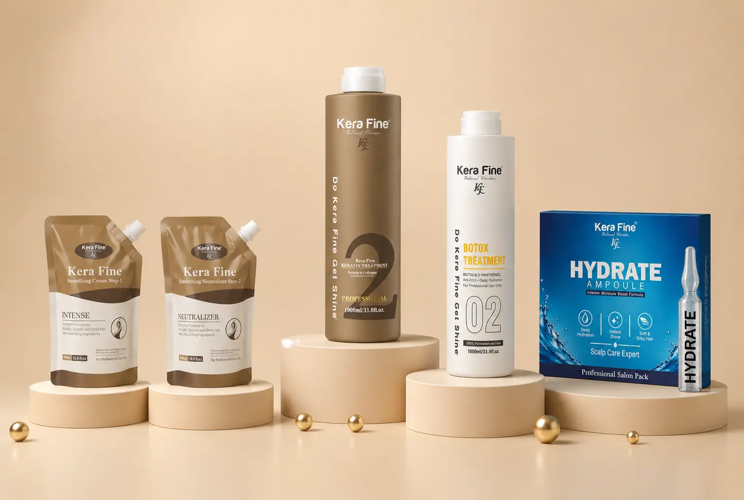 Kera Fine Hair Tretment Products