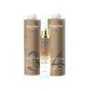 Kera Fine Keratin Shampoo, Conditioner & Hair Serum Combo | Professional Hair Care for Smooth & Healthy Hair | 1000ml + 1000ml + 100ml 1 Keratin Shampoo, Conditioner & Hair Serum Combo